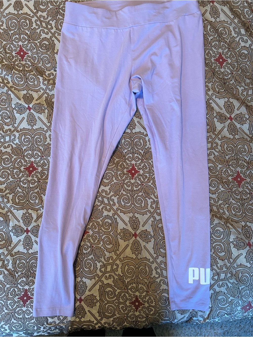 Puma Lavender Women Leggings Large